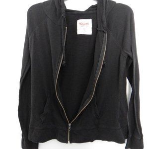 Mossimo Supply Co. Black Zip-up Hoodie